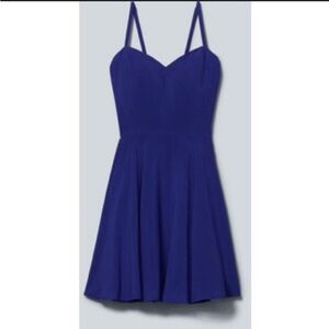 Talula Strapless Blue Dress